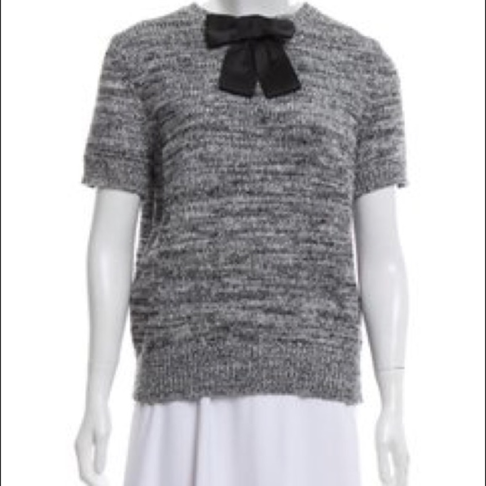 Kate Spade short sleeved sweater nwot worn twice